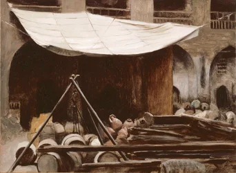 Die Souks im Herzen von Kairo, 1861-62